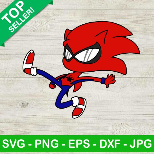 Spider Sonic the hedgehog SVG