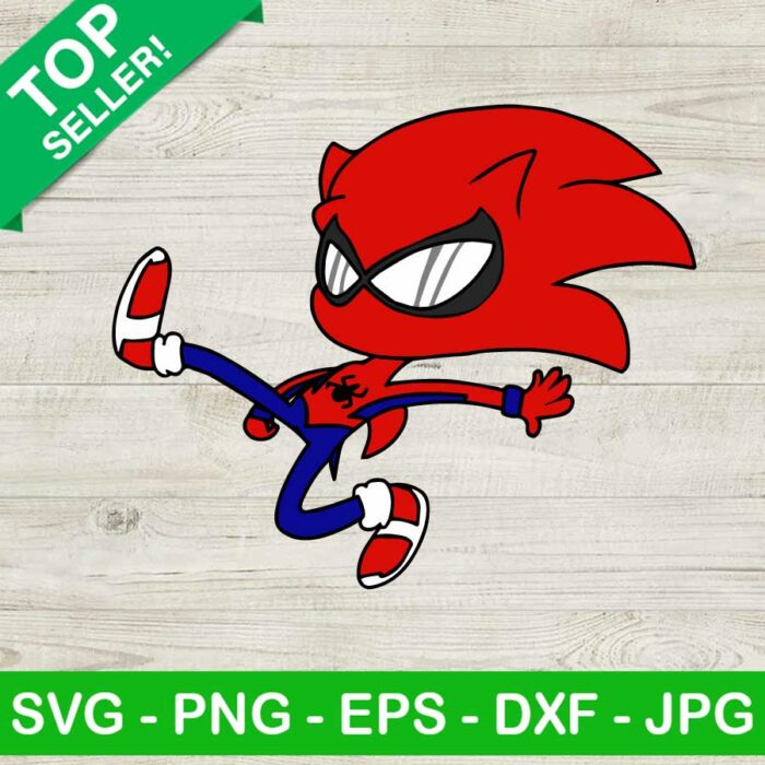 Spider Sonic the hedgehog SVG