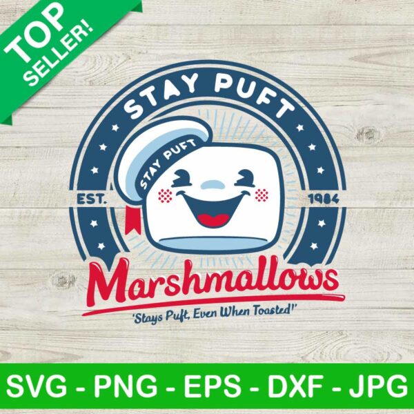 Stay Puft Marshmallows Est 1984 SVG