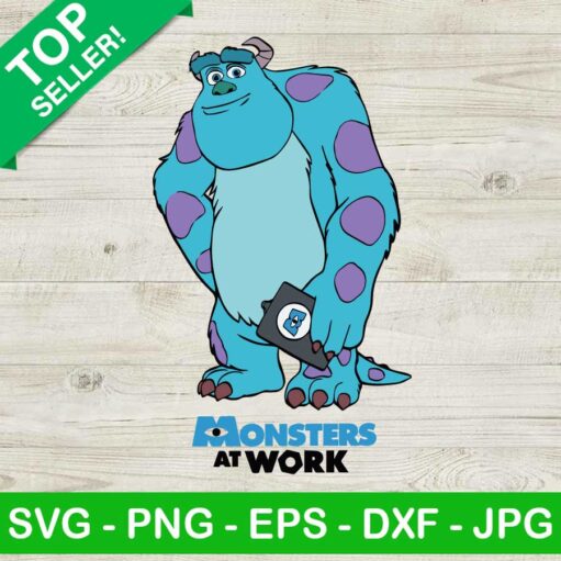 Sullivan Monsters At Work Svg