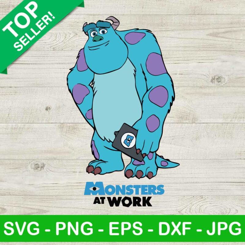 Sullivan Monsters At Work SVG