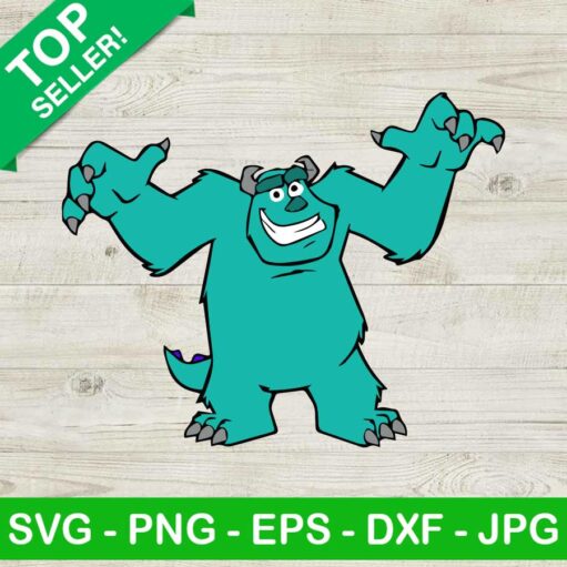 Monsters Inc James P Sullivan Svg