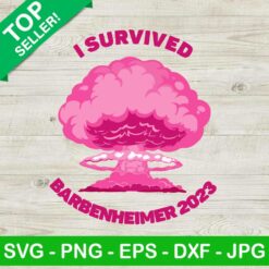 I Survived Barbenheimer 2023 SVG