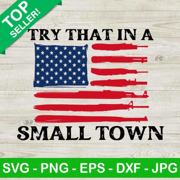 Try that in a small town SVG cutting file