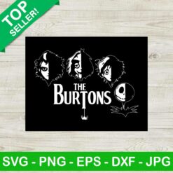 Halloween The Burtons SVG