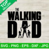 The walking dad halloween SVG
