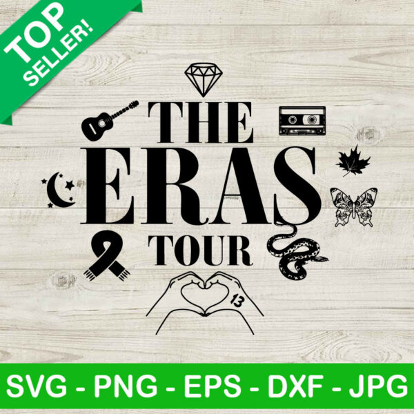 The Eras Tour Taylor Version SVG, Taylor's Version SVG, World Tour 2023 SVG