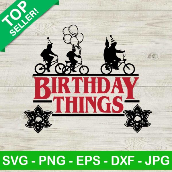 Birthday things SVG