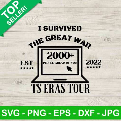 I Survived The Great War Svg