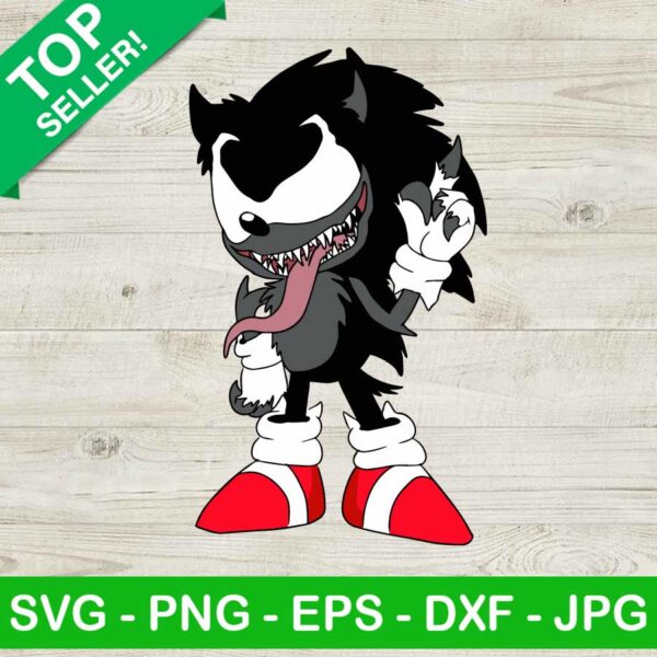Scary Venom Sonic the Hedgehog SVG