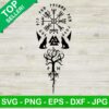 Viking tattoo SVG