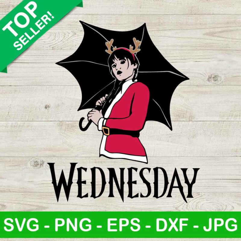 Christmas Wednesday Adam SVG