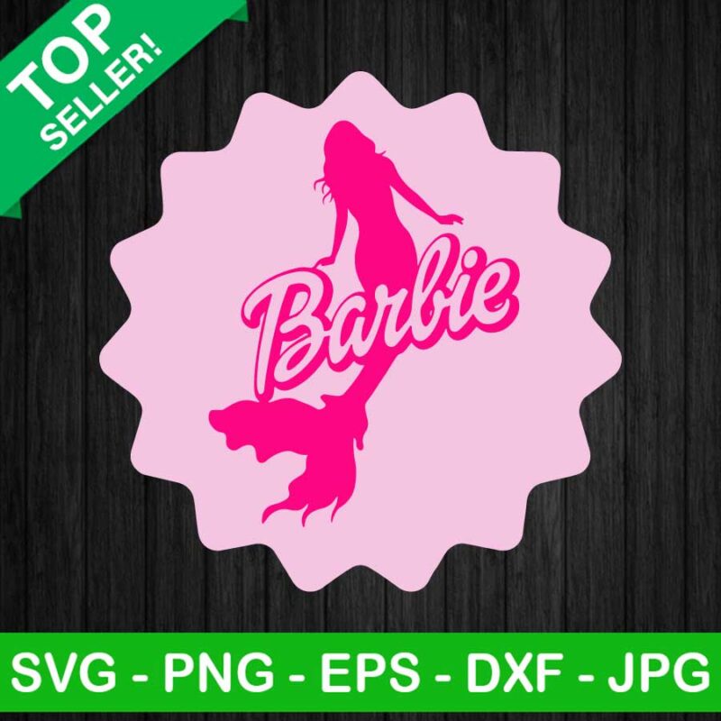 Barbie Mermaid Bestie SVG