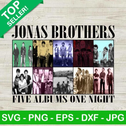 Jonas Brothers Five Album One Night Png