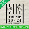 Trump Mugshot 2024 SVG PNG