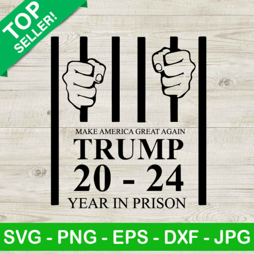 Trump Mugshot 2024 SVG PNG