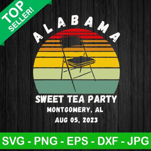 Alabama sweet tea party Montgomery Brawl SVG, Alabama Folding Chair SVG, Alabama Brawl SVG, Montgomery Brawl SVG