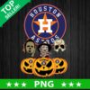 Houston Astros Pumpkin Halloween PNG