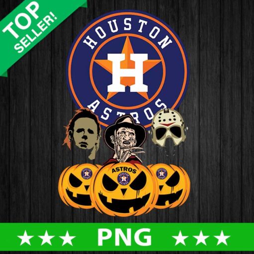 Houston Astros Pumpkin Halloween SVG Horror Halloween Sublimation