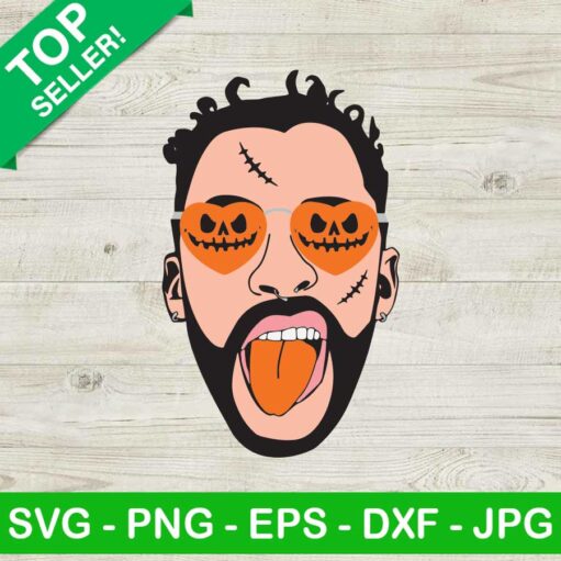 Bad Bunny Halloween Svg