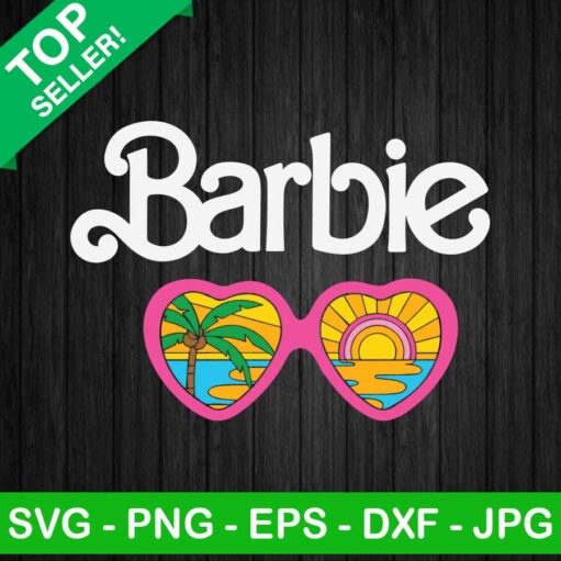 Barbie Malibu Sunglasses SVG