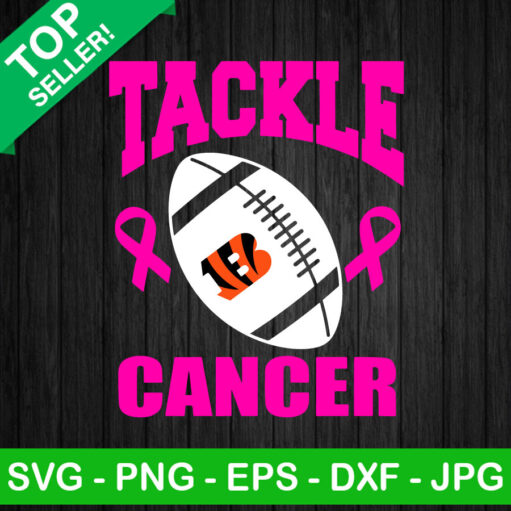 Tackle Breast Cancer Cincinnati Bengals SVG