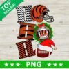 Cincinnati Bengals Hohoho Christmas PNG