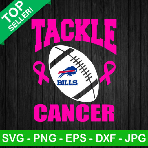 Tackle Breast Cancer Buffalo Bills NFL SVG