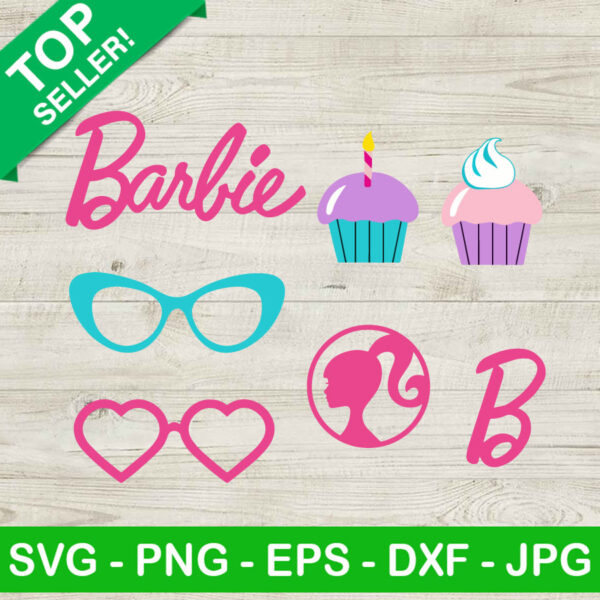 Birthday Barbie SVG