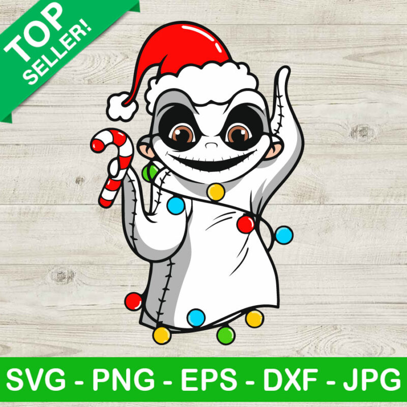 Chibi Oogie Boogie Santa Claus SVG