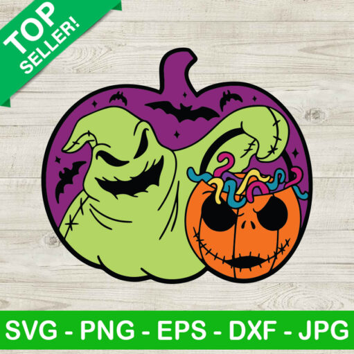 Boogie Man Pumpkin Halloween Svg