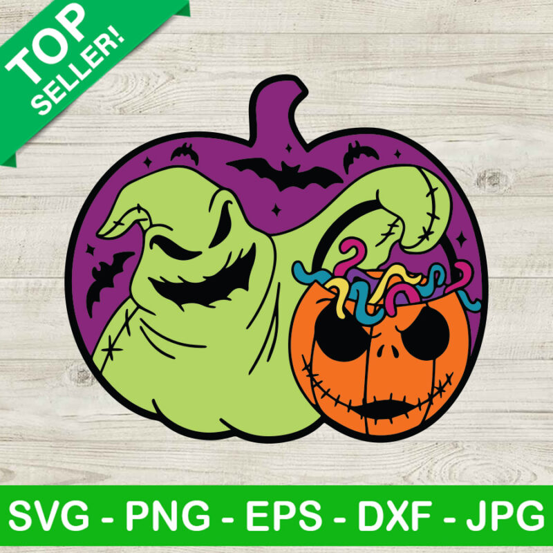 Boogie Man Pumpkin Halloween SVG