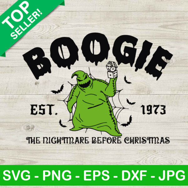Oogie Boogie Est 1973 SVG