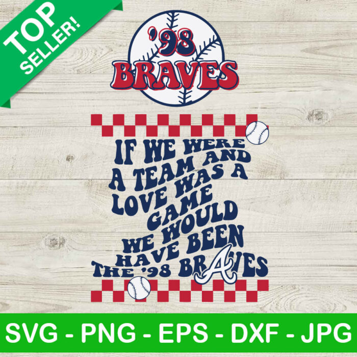 98 Braves Morgan Wallen Song SVG