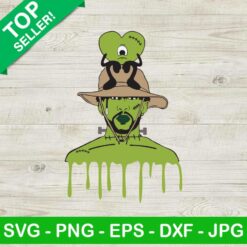 Bad Bunny Frankenstein Monster SVG