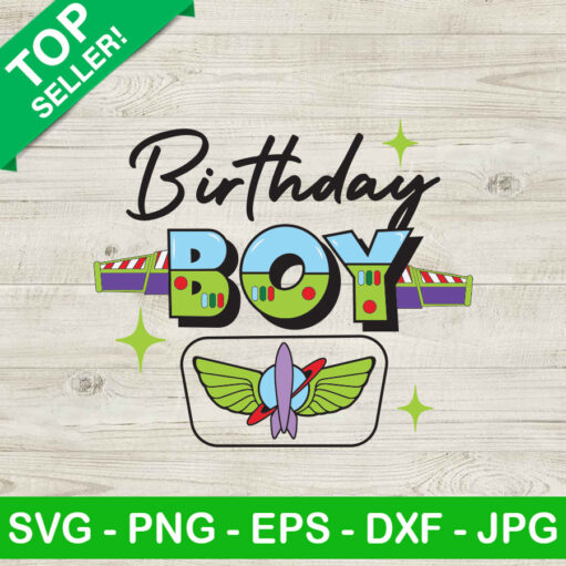 Buzz Toy Story Birthday Boy Svg