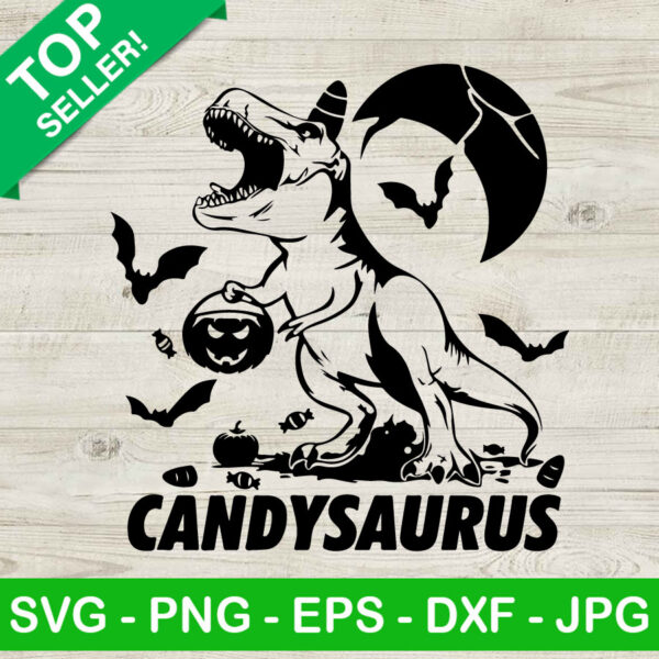 Halloween Dinosaur Candysaurus SVG