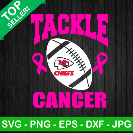 Tackle Breast Cancer Kansas City Chiefs SVG