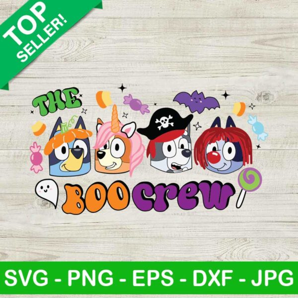 The Boo Crew Halloween SVG