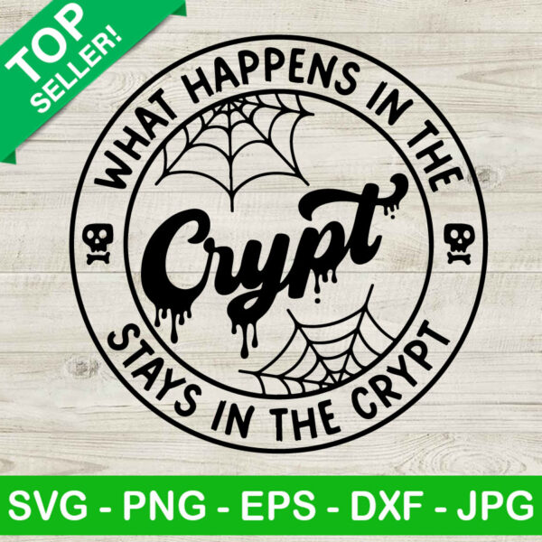 What Happens In The Crypt SVG