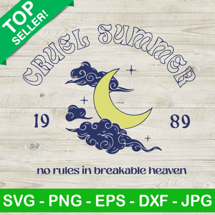 Taylor Swift Cruel Summer Swiftie Merch SVG