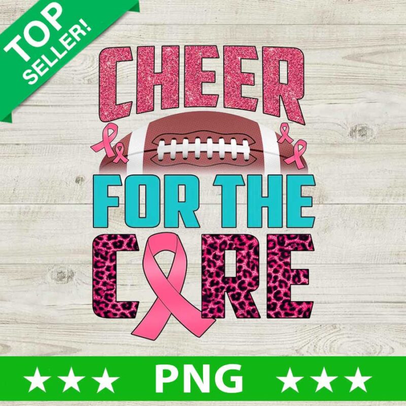 Breast Cancer Cheer For The Cure PNG
