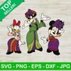 Minnie Mouse Halloween Witch SVG