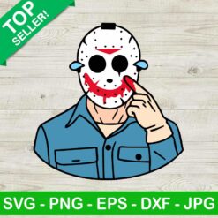 Horror Movie Jason Smile SVG
