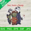 Horror Characters Ded Dedd and Daddy SVG