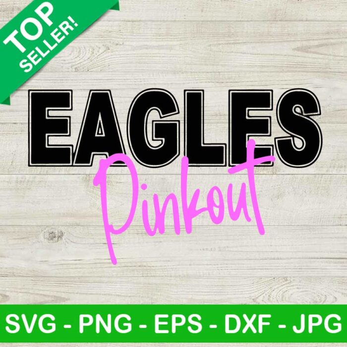 Eagles Pinkout SVG
