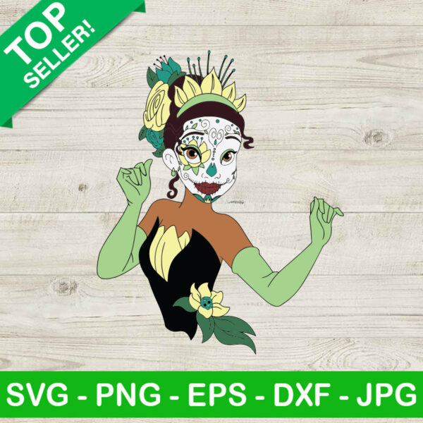 Disney Tiana Halloween Princess SVG