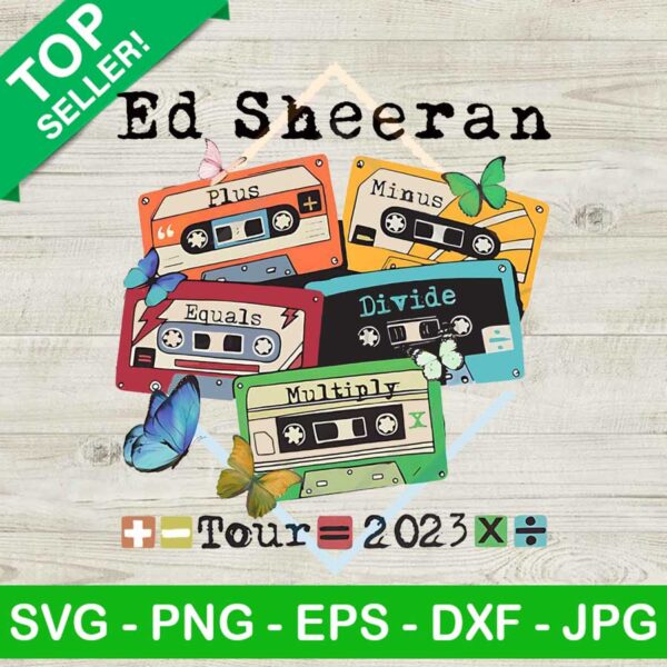 Ed Sheeran Tour 2023 PNG