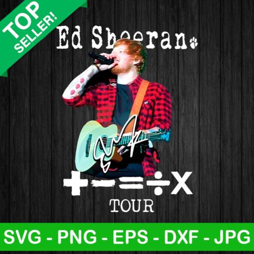 Ed Sheeran World Tour 2023 PNG