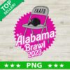 Alabama Brawl 2023 Barbie Logo PNg